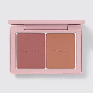 Westman Atelier Baby Cheeks Blush Duo in Suede / Sable